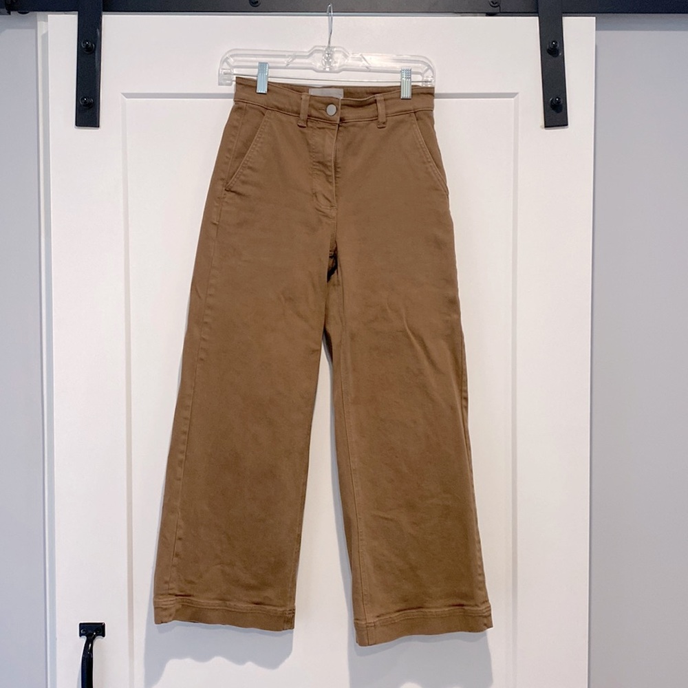 Everlane Wide Leg Crop Pants